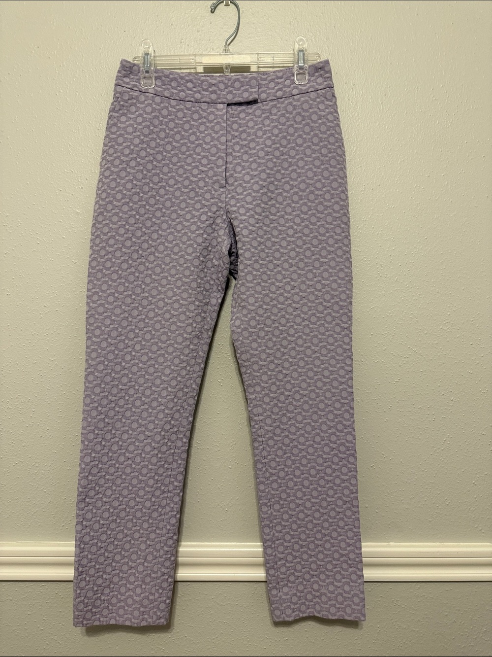 Orla Kiely Lavender Straight Leg Pants
